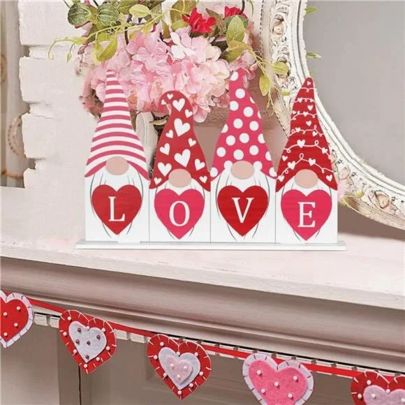 Valentines Day Decor & St Patricks Day Decorations 1PC Double-sided - Picture 2 of 8